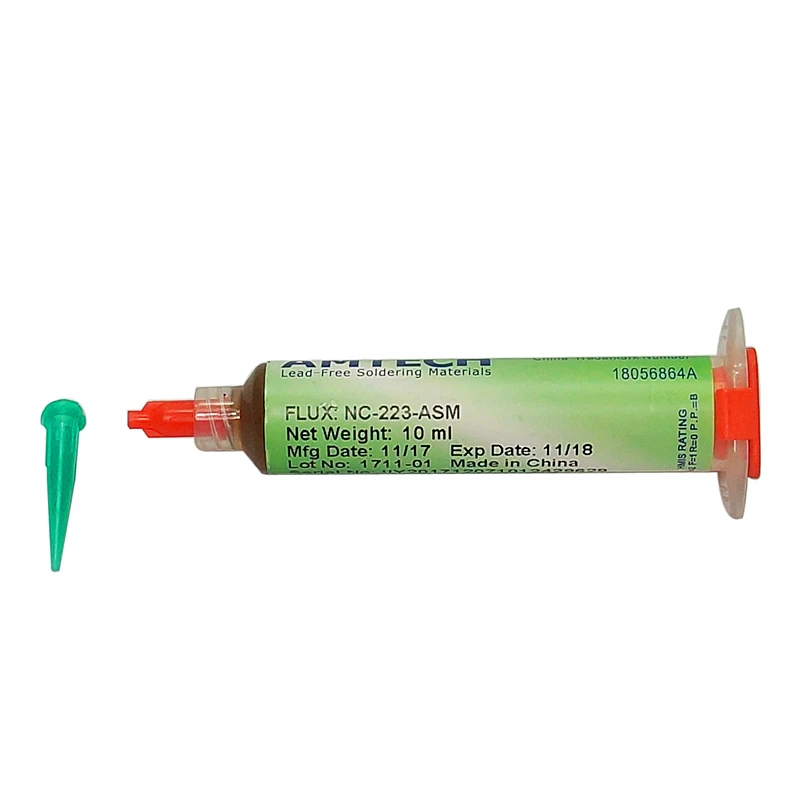 

100% Original AMTECH RMA-223-UV 10g SMT / SMD BGA Soldering Solder Flux Paste For PCB Rework Reballing Welding Repair Tools