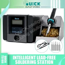 Quick TS1100 Solder Welding station lead-free temperature soldering station for cell phone Welding rework station repair tools
Quick TS1100 Solder Welding station lead-free temperature soldering station for cell phone Welding rework station repair tools