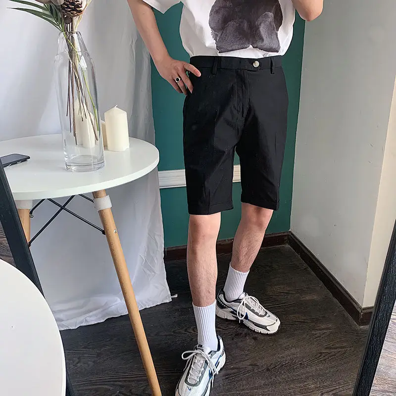 2020 Summer New Youth Popular Korean Version Ins Simple Solid Color Large Size Slim Five-point Pants Fashion Casual Wild Shorts
2020 Summer New Youth Popular Korean Version Ins Simple Solid Color Large Size Slim Five-point Pants Fashion Casual Wild Shorts