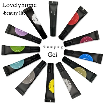 Nail Stamping Gel Polish Nail Art Permanent UV Varnish Hybrid Led Gel Lacquer DIY Stamping Pattern Nail Gel 12PCS/Set YHJ01
Nail Stamping Gel Polish Nail Art Permanent UV Varnish Hybrid Led Gel Lacquer DIY Stamping Pattern Nail Gel 12PCS/Set YHJ01