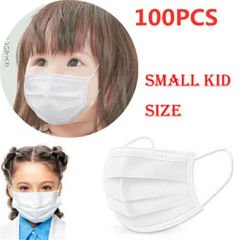 100PCS Masks Kids Disposable Face Mask White Blue 3Ply Non-Woven Fabric Protection Mask Disposable Mask Children's Mouth Masks
100PCS Masks Kids Disposable Face Mask White Blue 3Ply Non-Woven Fabric Protection Mask Disposable Mask Children's Mouth Masks