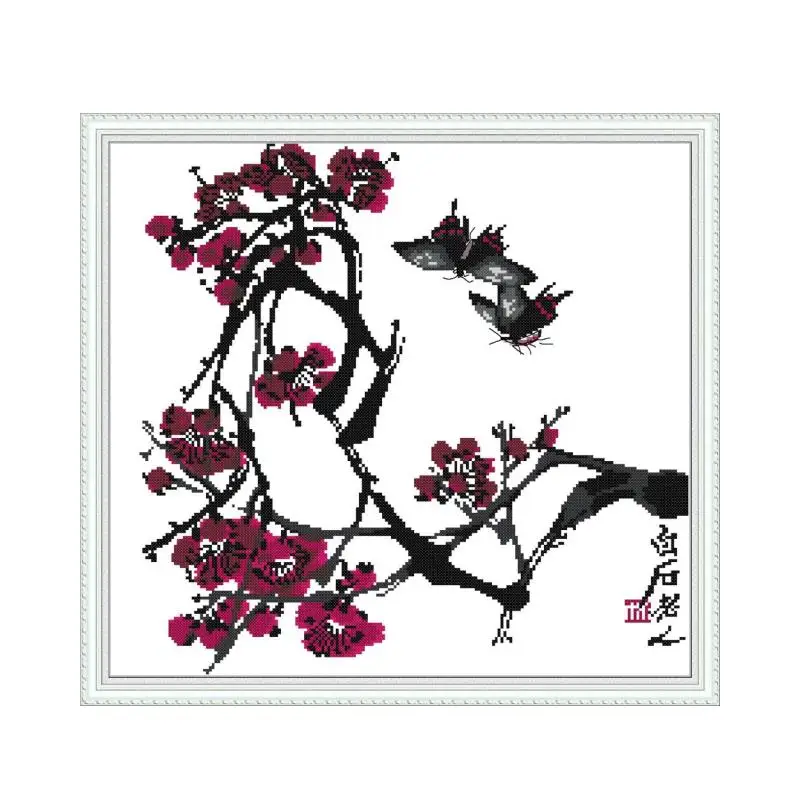 Набор для вышивки крестиком Qi Baishi-Plum blossom, Набор для вышивки крестиком aida 14ct 11ct, детская вышивка, рукоделие «сделай сам»
Набор для вышивки крестиком Qi Baishi-Plum blossom, Набор для вышивки крестиком aida 14ct 11ct, детская вышивка, рукоделие «сделай сам»