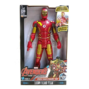 Hasbro Marvel Avengers 4 Infinity War Hero Captain America Iron Man Action Figure Collections Sound Shooting Fire Bullet
Hasbro Marvel Avengers 4 Infinity War Hero Captain America Iron Man Action Figure Collections Sound Shooting Fire Bullet