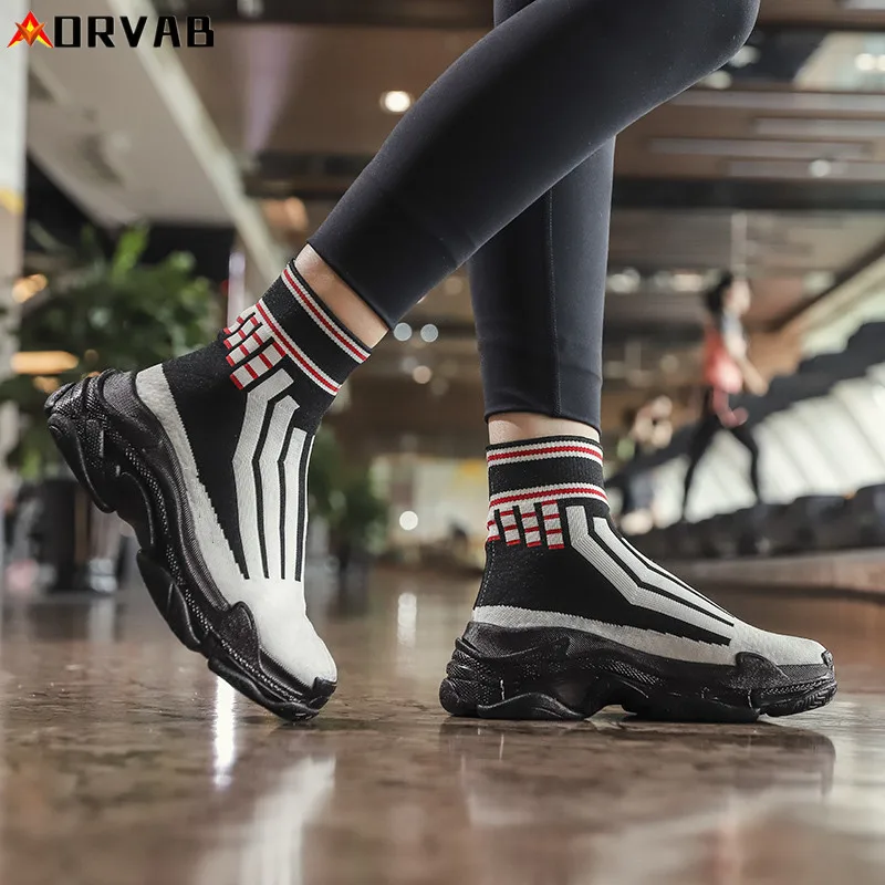 Luxury Shoes Women Designers 2019 Fashion Brand Women Sneakers Classic Slip-On Sock Shoes Woman High Top Shoes Platform Sneakers 
Luxury Shoes Women Designers 2019 Fashion Brand Women Sneakers Classic Slip-On Sock Shoes Woman High Top Shoes Platform Sneakers