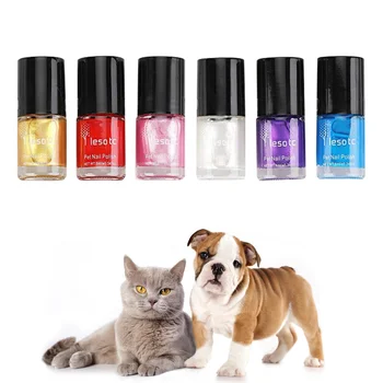 6pcs Non-Toxic Water-Base Healthy Ingredients Pet Dog Nail Polish Pet Supplies
6pcs Non-Toxic Water-Base Healthy Ingredients Pet Dog Nail Polish Pet Supplies