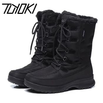 Coolcept Lady Cross Strap Simple Keep Warm Snow Boots Thick Bottom Plush Fur Mid Calf Boots Brand High Quality Shoes Size 36-40
Coolcept Lady Cross Strap Simple Keep Warm Snow Boots Thick Bottom Plush Fur Mid Calf Boots Brand High Quality Shoes Size 36-40