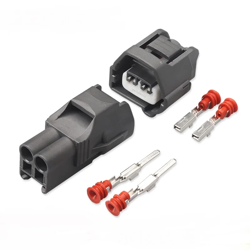 100 set 2 pin way Female Male Cam Crank Automotive Sensor Wire Connector 90980-10947 7283-7023-10 for 1JZ-GTE 2JZ-GTE
100 set 2 pin way Female Male Cam Crank Automotive Sensor Wire Connector 90980-10947 7283-7023-10 for 1JZ-GTE 2JZ-GTE