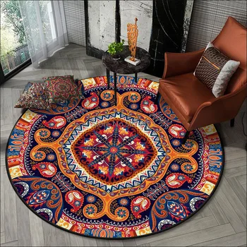 Bohemian Retro Persian Tribal Ethnic Style Living Room Bedroom Hanging Basket Chair Round Floor Mat Carpet
Bohemian Retro Persian Tribal Ethnic Style Living Room Bedroom Hanging Basket Chair Round Floor Mat Carpet