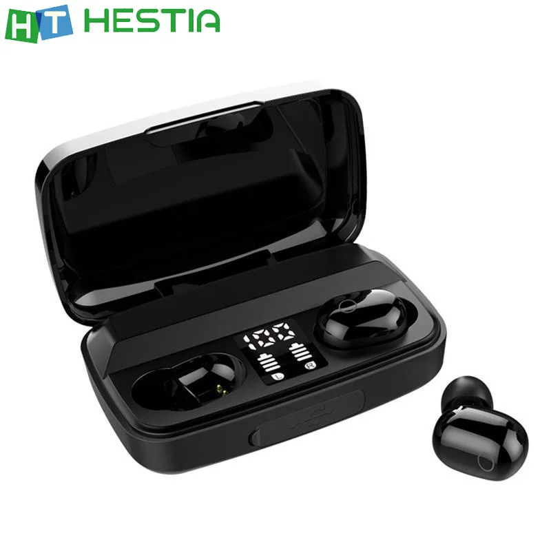 A15 Wireless Bluetooth Earphones Waterproof HIFI Earbuds Three Led Power Display Headphones with Large-capacity Charging Case
A15 Wireless Bluetooth Earphones Waterproof HIFI Earbuds Three Led Power Display Headphones with Large-capacity Charging Case
