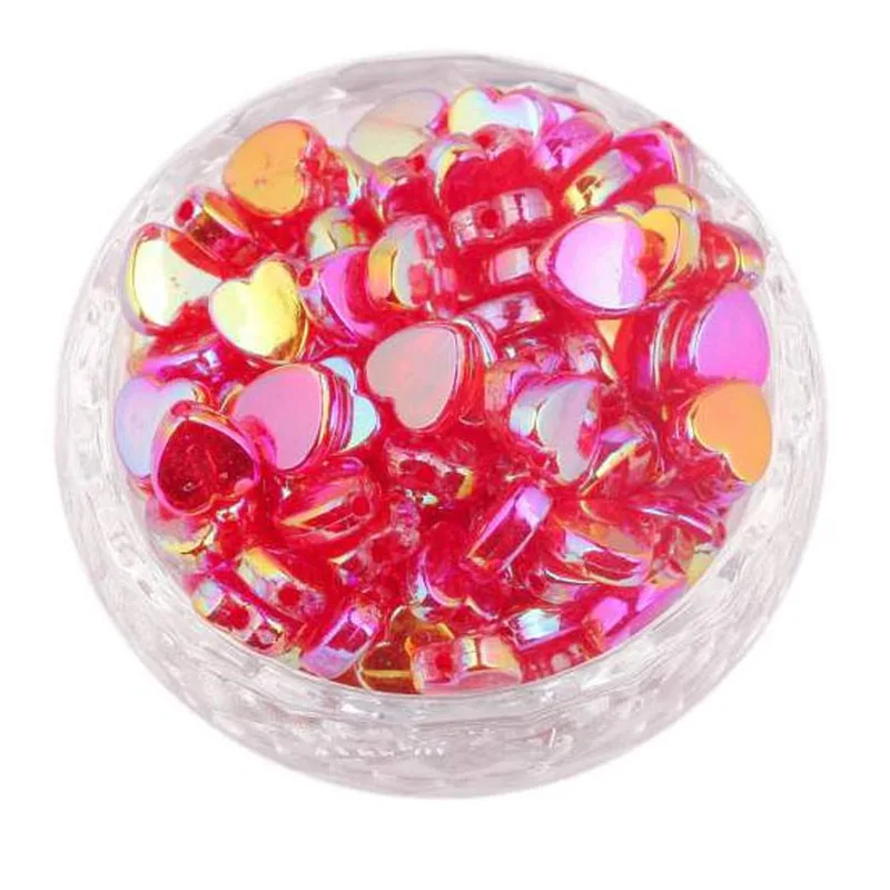 200pcs/lot 8*4mm Mixed Color Heart Patterned Acrylic Beads Heart Spacers for Women and Men Jewelry Making
200pcs/lot 8*4mm Mixed Color Heart Patterned Acrylic Beads Heart Spacers for Women and Men Jewelry Making