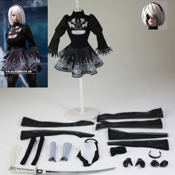 IN STOCK 1/6 scale Sexy Clothing Set TF01 NieR: Automata A2 Carved Girl Head With Clothing fit 12 Inch Female Figure Body
IN STOCK 1/6 scale Sexy Clothing Set TF01 NieR: Automata A2 Carved Girl Head With Clothing fit 12 Inch Female Figure Body