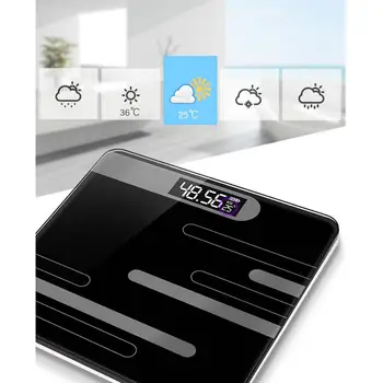 Mini USB Charging Fat Scale for Bathroom Body Smart Electronic Scale Bathroom House Scale Digital Weighing Scale for Home LED 
Mini USB Charging Fat Scale for Bathroom Body Smart Electronic Scale Bathroom House Scale Digital Weighing Scale for Home LED