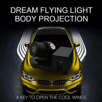 Car/Motorcycle LED Decorative Light Welcome Emergency Signal Wings Lamp Projector Shadow Lighting Fog Warning Light 4 Colors M1
Car/Motorcycle LED Decorative Light Welcome Emergency Signal Wings Lamp Projector Shadow Lighting Fog Warning Light 4 Colors M1