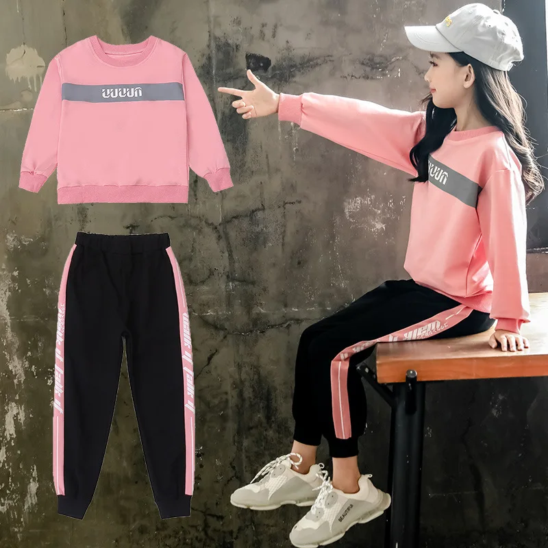 2020 Childrenswear Girls New Style Korean-style Spring And Autumn Children Two-Piece Set Big Boy GIRL'S Lettered Webbing Set
2020 Childrenswear Girls New Style Korean-style Spring And Autumn Children Two-Piece Set Big Boy GIRL'S Lettered Webbing Set