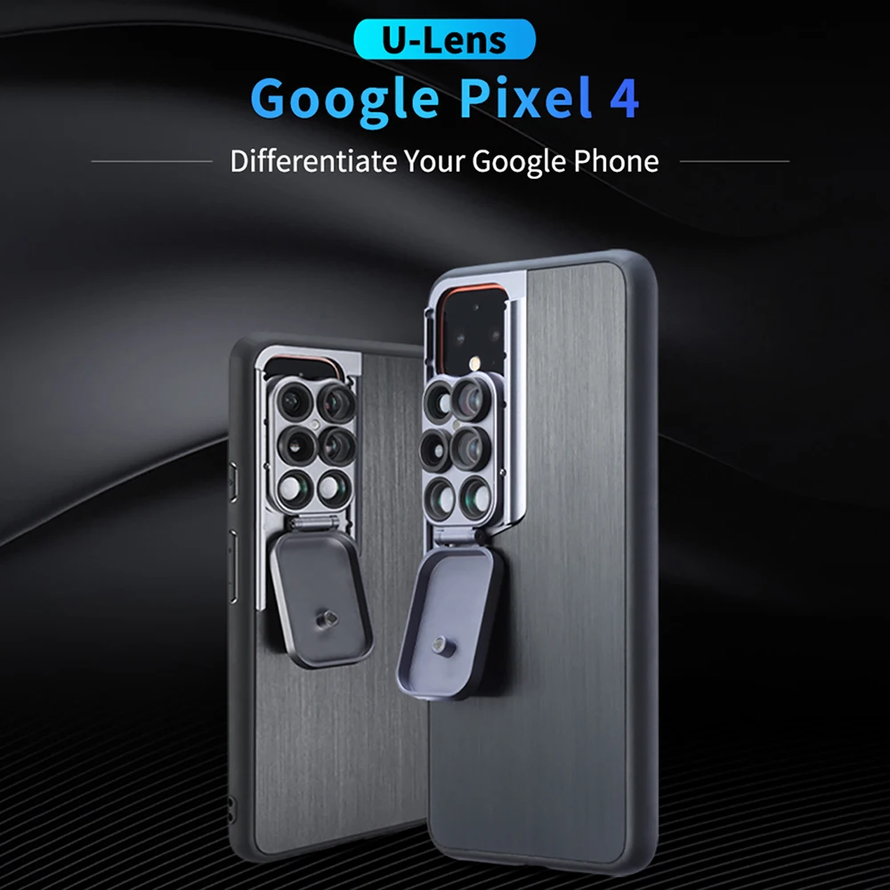 Ulanzi U-Lens Phone Case with 6 in 1 Multi Lens for Google Pixel 4 Pixel 4XL10X 20X Macro/Double/Wide Angle/Fisheye Lens
Ulanzi U-Lens Phone Case with 6 in 1 Multi Lens for Google Pixel 4 Pixel 4XL10X 20X Macro/Double/Wide Angle/Fisheye Lens