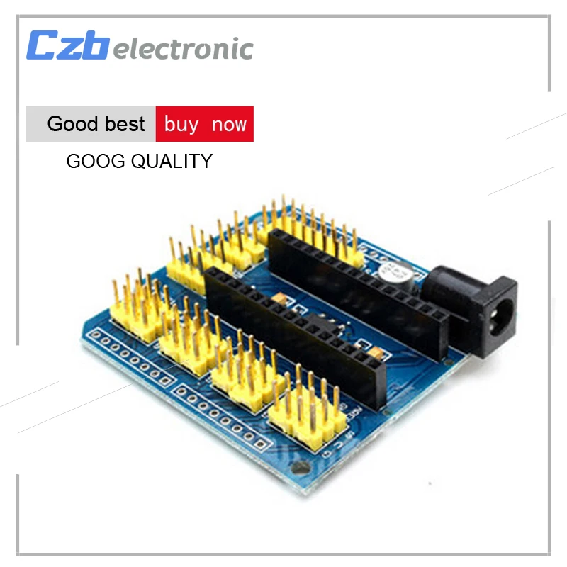 NANO I/O IO Expansion Sensor Shield Module For Arduino UNO R3 Nano V3.0 3.0 Controller Compatible Board I2C PWM Interface 3.3V
NANO I/O IO Expansion Sensor Shield Module For Arduino UNO R3 Nano V3.0 3.0 Controller Compatible Board I2C PWM Interface 3.3V