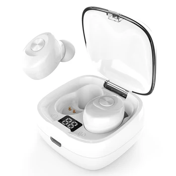 Bluetooth 5.0 TWS Wireless Earphones LED Display Headset HIFI Sounds Noise Reduction Sports Earbuds with Charging Box 
Bluetooth 5.0 TWS Wireless Earphones LED Display Headset HIFI Sounds Noise Reduction Sports Earbuds with Charging Box