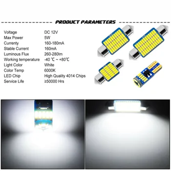 15 Blubs LED Interior Dome Light Kit For Hyundai Santa Fe 2013-2017 DC12V-18V 6000K Cool White Car LED Bulbs
15 Blubs LED Interior Dome Light Kit For Hyundai Santa Fe 2013-2017 DC12V-18V 6000K Cool White Car LED Bulbs