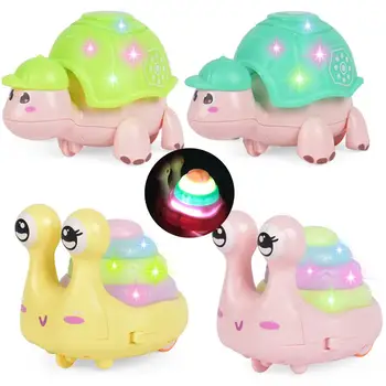 Cartoon Snail Tortoise Animal Press Walking Car with LED Music Education Kids Toy
Cartoon Snail Tortoise Animal Press Walking Car with LED Music Education Kids Toy