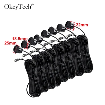 OkeyTech New LED 4PCS Sensor For Digital Parktronic Car Parking Backup Reversing Radar Detector Car Parking Assist Alarm System
OkeyTech New LED 4PCS Sensor For Digital Parktronic Car Parking Backup Reversing Radar Detector Car Parking Assist Alarm System