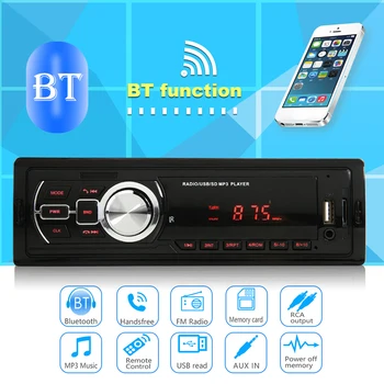 5209E Car Stereo Digital Multimedia Audio Player Bluetooth U Disk TF Card AUX-Input FM Radio Auto Head Unit Receiver USB
5209E Car Stereo Digital Multimedia Audio Player Bluetooth U Disk TF Card AUX-Input FM Radio Auto Head Unit Receiver USB