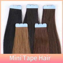 Mini Tape Human Hair Extensions Double Side Invisible Seamless Tape in Hair 10pcs/set Natural Straight Black Brown Blonde
Mini Tape Human Hair Extensions Double Side Invisible Seamless Tape in Hair 10pcs/set Natural Straight Black Brown Blonde