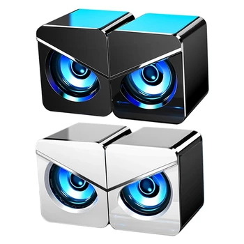 V-116 Wired Speaker, 4D with Marquee Effect Usb Wired Home Desktop Office Gaming Notebook Subwoofer Speaker
V-116 Wired Speaker, 4D with Marquee Effect Usb Wired Home Desktop Office Gaming Notebook Subwoofer Speaker