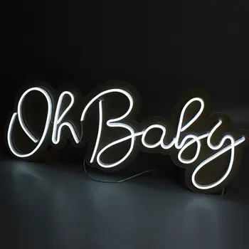 Flex Led 3D Oh Baby Custom Neon Signs Lights Letters for Wall Decor Wedding Party
Flex Led 3D Oh Baby Custom Neon Signs Lights Letters for Wall Decor Wedding Party