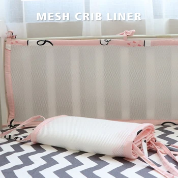 Breathable Mesh Protective Decorative Anti Collision Universal Airflow Cot Bumper Bed Around Crib Liner Baby Safety Summer
Breathable Mesh Protective Decorative Anti Collision Universal Airflow Cot Bumper Bed Around Crib Liner Baby Safety Summer