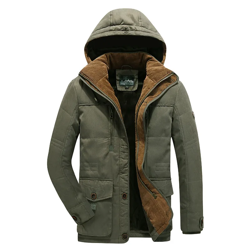 Men's Winter Jacket Thick Warm Padded Parka Hooded Slim Coat Warm Outerwear New Male Brand Fashion Jackets Plus Size 5XL 6XL 
Men's Winter Jacket Thick Warm Padded Parka Hooded Slim Coat Warm Outerwear New Male Brand Fashion Jackets Plus Size 5XL 6XL