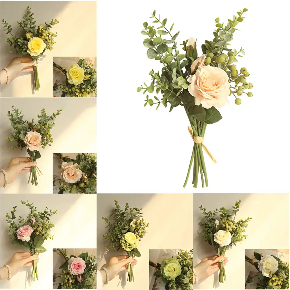 artificial flower manufacturer decorative wedding bouquet wall