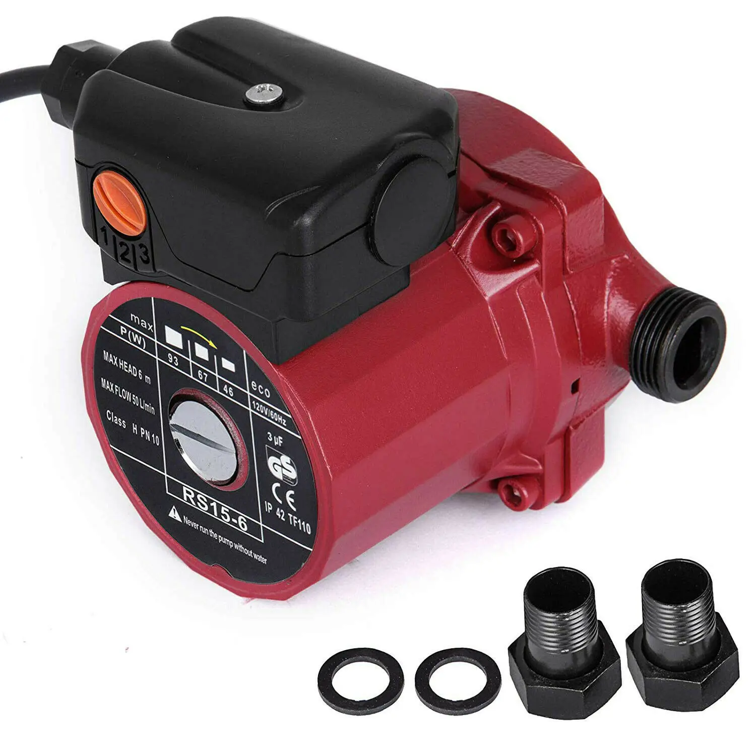 Anti-stripping sealed NPT 3/4 '' circulation pump high efficiency 110-120V cold and hot water circulation pump, three speed
Anti-stripping sealed NPT 3/4 '' circulation pump high efficiency 110-120V cold and hot water circulation pump, three speed