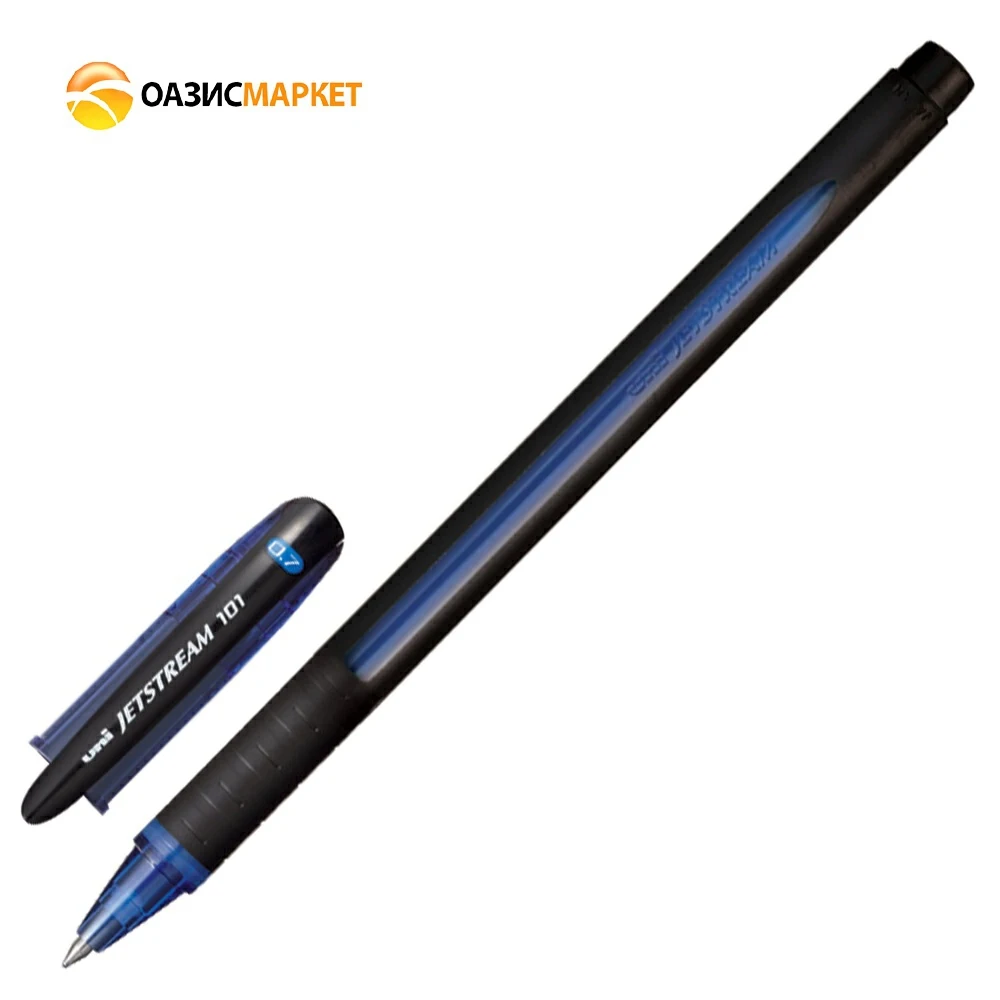 Ballpoint pen UNI "JetStream" grip oil knot 0.7 mm writing line 0.35 Stationery for school 2021 Pens Pen handles telescopic baton fountain