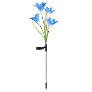 Outdoor Solar Power Led Light Waterproof Lily Flower Stake Lamp Easy To Install For Home Garden Yard Lawn path Decoration
Outdoor Solar Power Led Light Waterproof Lily Flower Stake Lamp Easy To Install For Home Garden Yard Lawn path Decoration