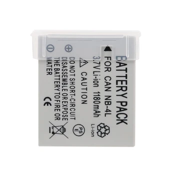 

5Pcs/Lot NB-4L NB4L NB 4L Battery For Canon IXUS 50 55 60 65 80 75 100 I20 110 115 120 130 IS 117 220 225 255 HS SD780 SD960