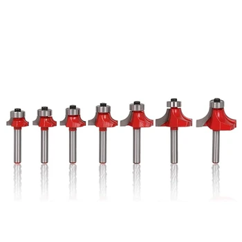 7Pcs 1/4 inch Shank Round Over Router Bits Corner Rounding Edge-Forming Edging Tool Set for Woodworking Milling Cutter
7Pcs 1/4 inch Shank Round Over Router Bits Corner Rounding Edge-Forming Edging Tool Set for Woodworking Milling Cutter