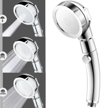 Bath Shower Head High Pressure Rainfall Water Saving 360 Degrees Rotating Adjustable Showerhead 3 in 1 With Stop Button Shower
Bath Shower Head High Pressure Rainfall Water Saving 360 Degrees Rotating Adjustable Showerhead 3 in 1 With Stop Button Shower
