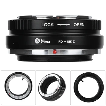 Fikaz FD-NIK Z Aluminium Alloy Lens Mounting Adapter Ring for Canon FD Lens to for Nikon Z Mount Camera Accessories
Fikaz FD-NIK Z Aluminium Alloy Lens Mounting Adapter Ring for Canon FD Lens to for Nikon Z Mount Camera Accessories