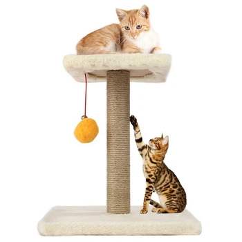 New Pet Cat Tree Rope Swing Ball Scratching Post Climbing Frame Diy Assembled Interesting Cat Toys
New Pet Cat Tree Rope Swing Ball Scratching Post Climbing Frame Diy Assembled Interesting Cat Toys