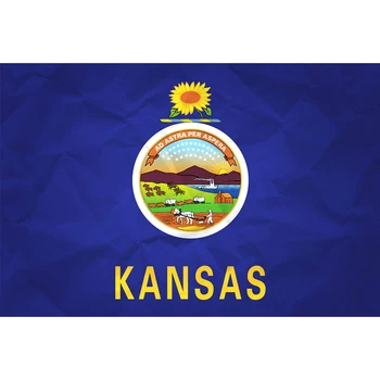 Kansas State Flag 150X90CM 3x5FT Banner 100D 150X90CM Polyester Brass grommets custom flag
Kansas State Flag 150X90CM 3x5FT Banner 100D 150X90CM Polyester Brass grommets custom flag