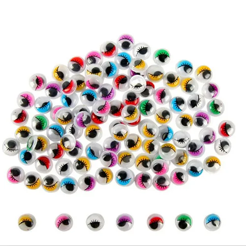 MINIFRUT Mix Color 100PCS Eyelashes Wiggly Wobbly Googly Doll Eyes Scrapbooking Crafts
MINIFRUT Mix Color 100PCS Eyelashes Wiggly Wobbly Googly Doll Eyes Scrapbooking Crafts