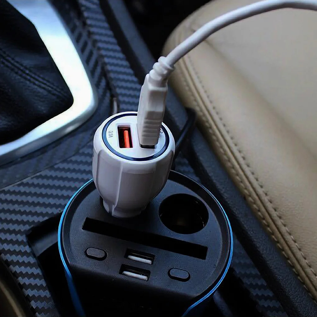 Car Charging Adapter Dual USB Ports Lighter Socket Adaptor Car Phone Tablet USB Charger
Car Charging Adapter Dual USB Ports Lighter Socket Adaptor Car Phone Tablet USB Charger