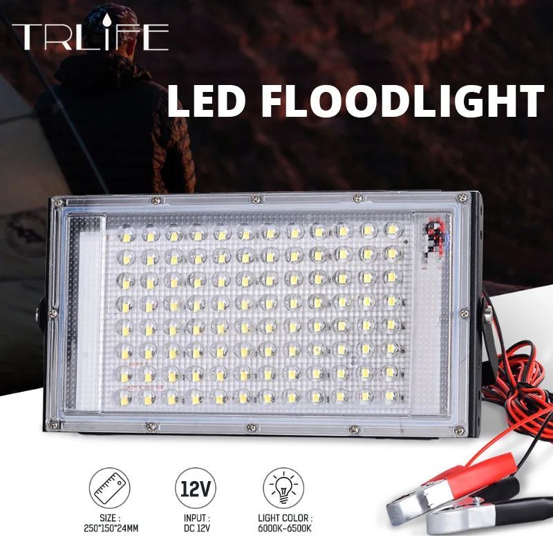 100W/50W LED Floodlight Portable Work Lamp DC 12V Lantern Spotlight Flashlight Outdoor Searchlight With Clip 6500K White Light
100W/50W LED Floodlight Portable Work Lamp DC 12V Lantern Spotlight Flashlight Outdoor Searchlight With Clip 6500K White Light