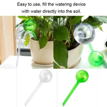 Practical Design PVC Self-Watering System Imitation Glass Ball Plant Waterer Flowers Watering Device Ball Type Drip
Practical Design PVC Self-Watering System Imitation Glass Ball Plant Waterer Flowers Watering Device Ball Type Drip