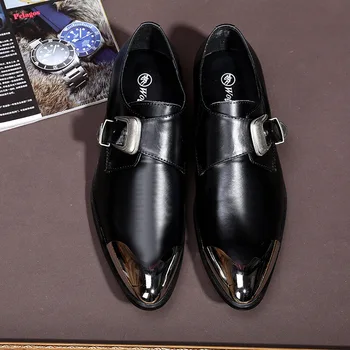 Loafers Male Cowhide Pointed Casual Leather Korean Style Chaussure Cow Leather Homme Cuir Genuine Leather Full Grain Leather
Loafers Male Cowhide Pointed Casual Leather Korean Style Chaussure Cow Leather Homme Cuir Genuine Leather Full Grain Leather