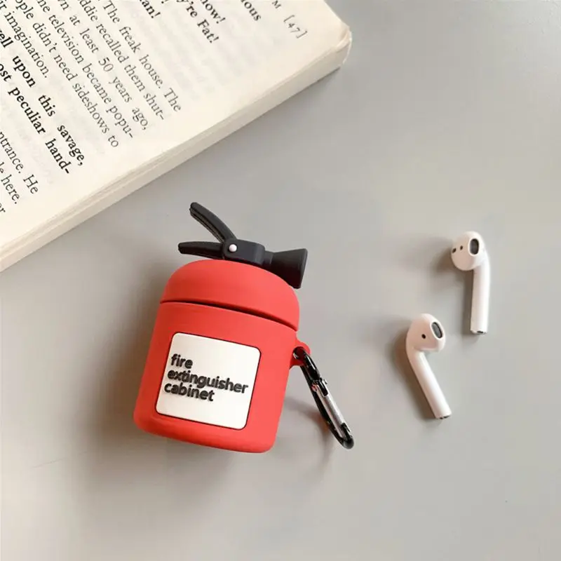 Fire Extinguisher Protective Case Silicone Cover with Carabiner for airpods 1/2 WXTB
Fire Extinguisher Protective Case Silicone Cover with Carabiner for airpods 1/2 WXTB