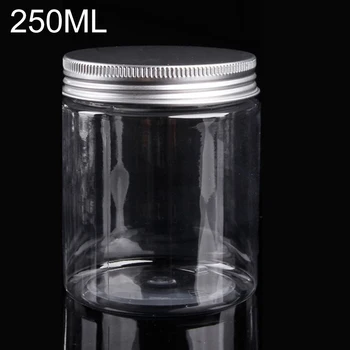 250ml Plastic Bottles Cosmetics Jar with Screw Lids Empty Cosmetic Containers Makeup Powder Case Nail Art Jewelry Storage Box 
250ml Plastic Bottles Cosmetics Jar with Screw Lids Empty Cosmetic Containers Makeup Powder Case Nail Art Jewelry Storage Box