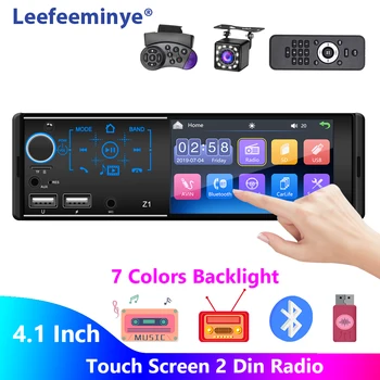 Full Touch Control 1 Din Car Radio Dual USB MP5 Player Auto Stereo 7 Color Backlight 1Din Autoradio Bluetooth USB AUX Camera
Full Touch Control 1 Din Car Radio Dual USB MP5 Player Auto Stereo 7 Color Backlight 1Din Autoradio Bluetooth USB AUX Camera