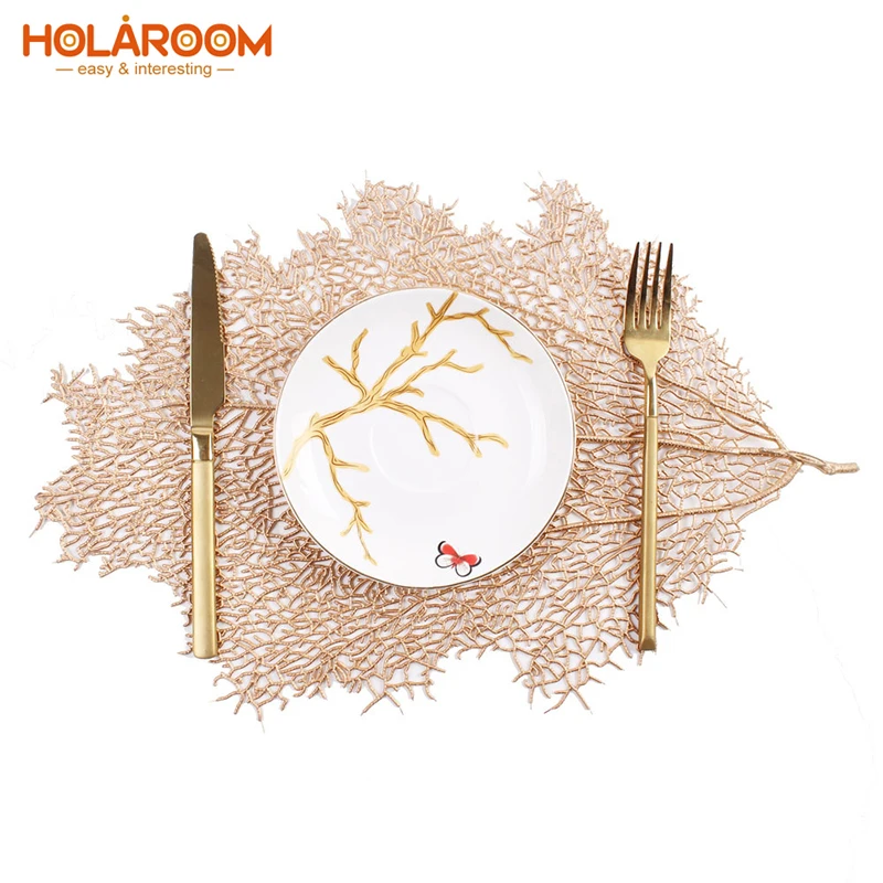 Holaroom Coral Branch Design Table Mat Placemat Exquisite Dining Table Decoration Pads Kitchen Heat Insulating Tableware Mats
Holaroom Coral Branch Design Table Mat Placemat Exquisite Dining Table Decoration Pads Kitchen Heat Insulating Tableware Mats