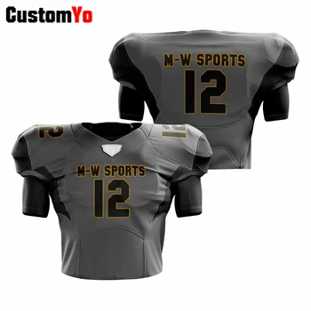 Short Sleeve Fashion Custom Gray Football Shirts Men American Football Jersey
Short Sleeve Fashion Custom Gray Football Shirts Men American Football Jersey